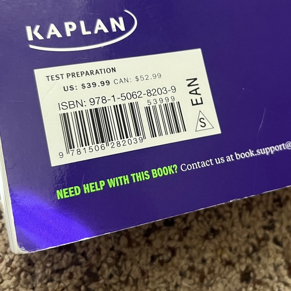 KAPLAN GRE PREP 2023 Book GUC College - Picture 2 of 5